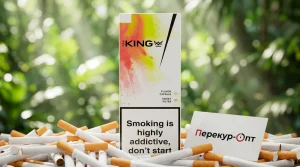 The King Flavor Capsule Sweet Filter Strawberry (Кинг Капсула Сладкий Фильтр Клубника)