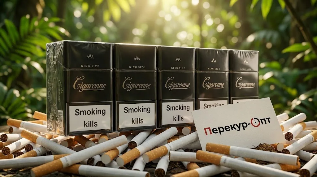 Cigaronne King Size Black · СИГАРОН КИНГ САЙЗ БЛЭК — оптом со скидкой