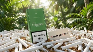 Cigaronne Super Slims Menthol · СИГАРОН СУПЕР СЛИМС МЕНТОЛ — оптом со скидкой