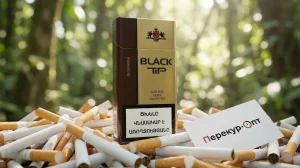 Black Tip Virginia Blend Slim · БЛЭК ТИП ВИРДЖИНИЯ СЛИМ — оптом со скидкой