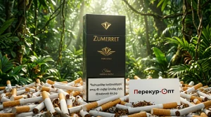 Zumerret Pure Gold Slims American Blend · ЗУМЕРРЕТ ПЬЮР ГОЛД СЛИМС — оптом со скидкой
