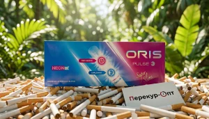 Oris Pulse Neon DX Red Grape Applemint · ОРИС ПАЛС НЕОН ВИНОГРАД ЯБЛОКО МЯТА — оптом со скидкой