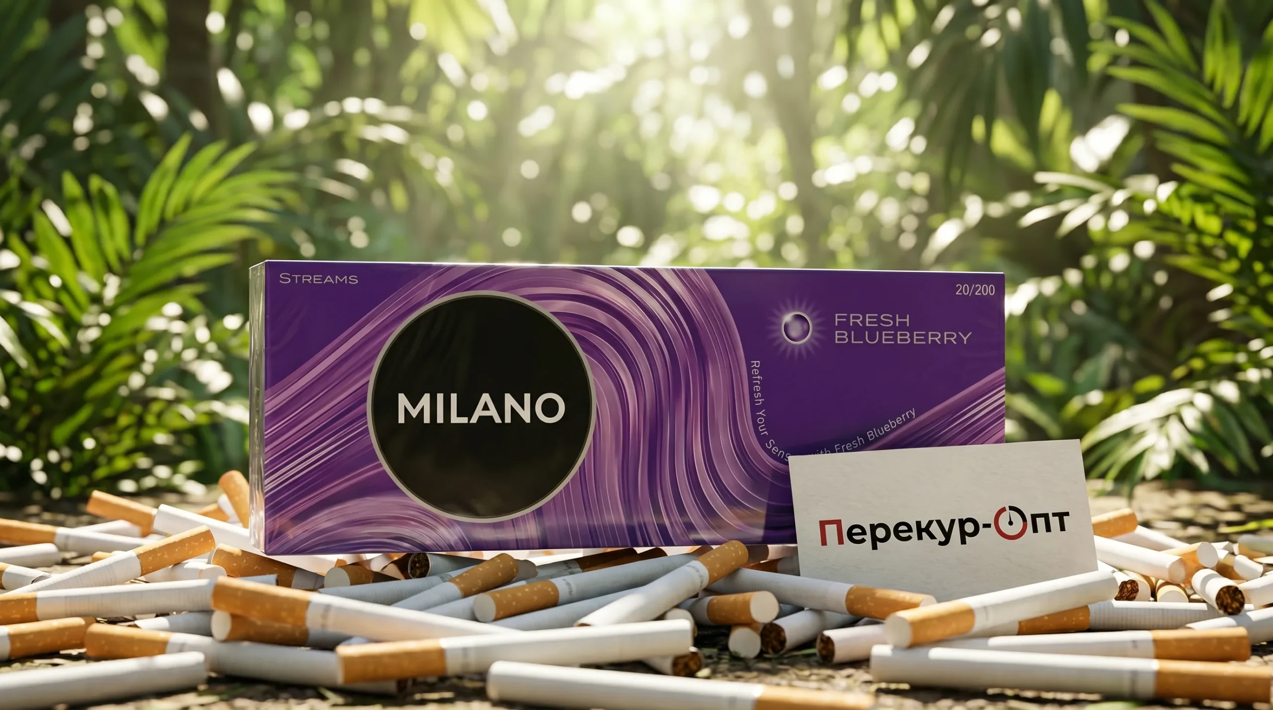 Milano Streams Fresh Blueberry · МИЛАНО СТРИМС ЧЕРНИКА — оптом со скидкой