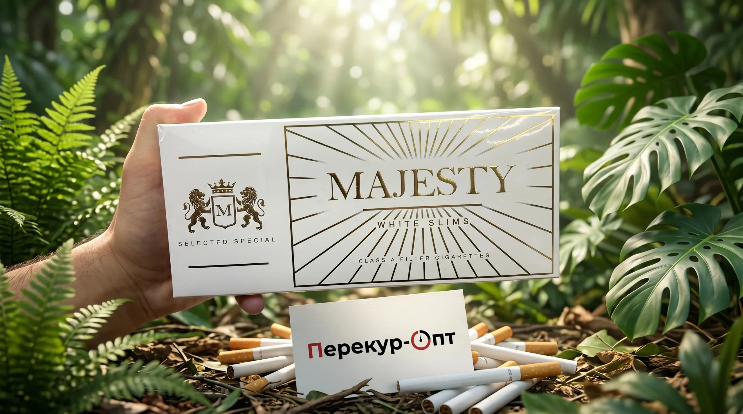 Majesty White Slims · МАДЖЕСТИ ВАЙТ СЛИМС — оптом со скидкой