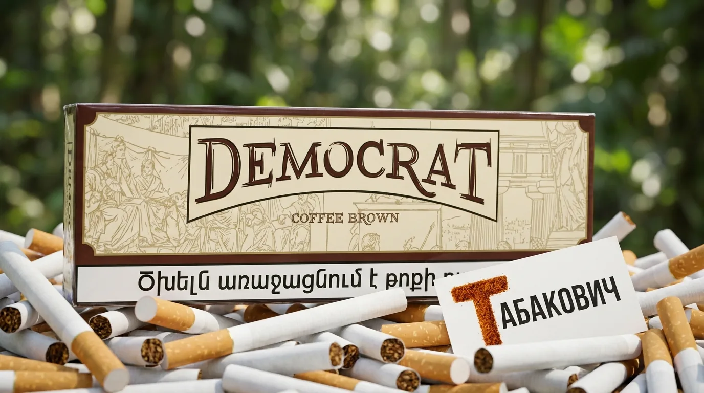 Democrat coffe Brown Nano · Демократ нано кофе шоколад — оптом со скидкой