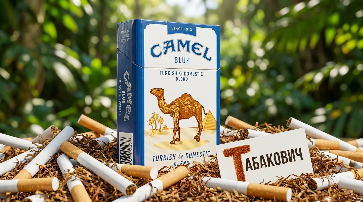 CAMEL TURKISH DOMESTIC BLUE · КЭМЛ ТАРКИШ ДОМЕСТИК БЛЮ — оптом со скидкой
