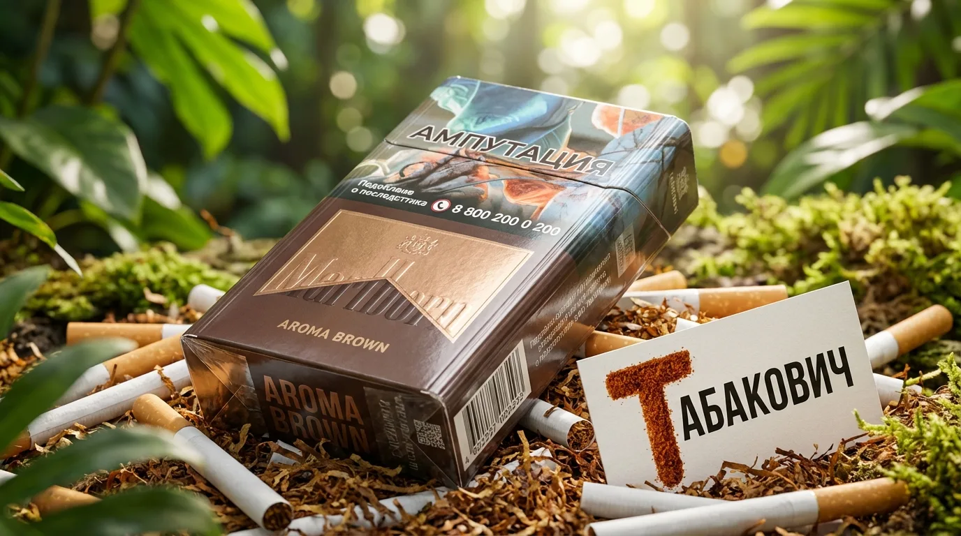 MARLBORO AROMA BROWN · МАЛЬБОРО АРОМА БРАУН ШОКОЛАД — оптом со скидкой