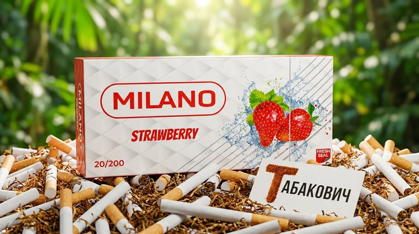 Milano Strawberry Tech Lock Nano · Милано клубника — оптом со скидкой