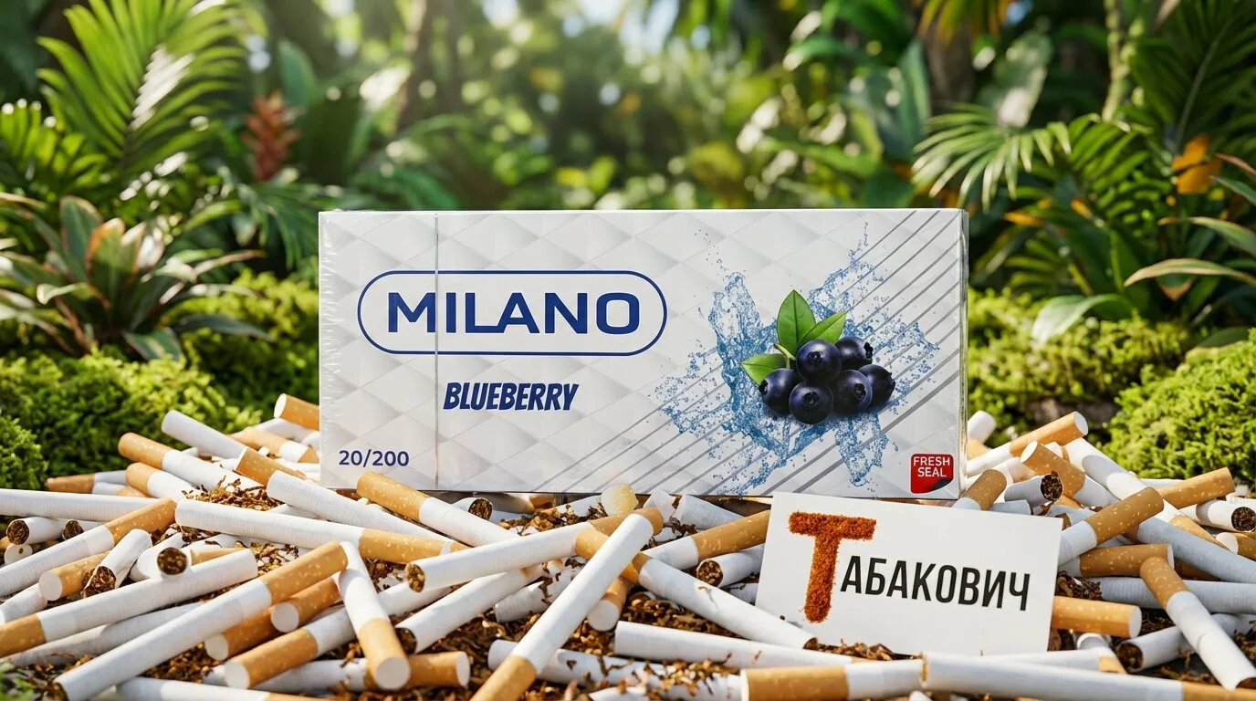 Milano Blueberry Tech Lock Nano · Милано Черника — оптом со скидкой