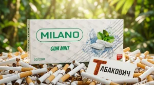 Milano Mint Tech Lock Nano · Милано мята — оптом со скидкой