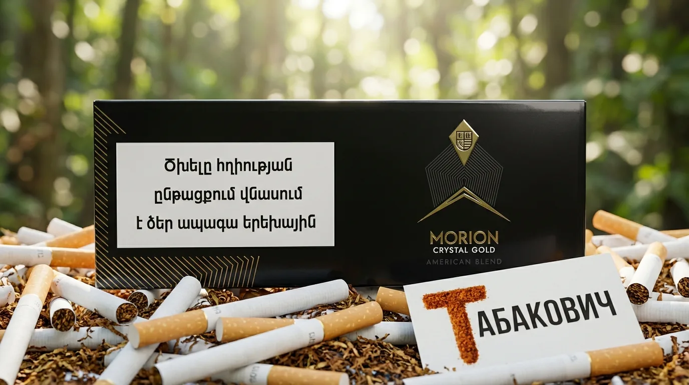 MORION CRYSTAL GOLD AMERICAN BLEND SUPER SLIM · морион кристал голд американ бренд супер слим — оптом со скидкой