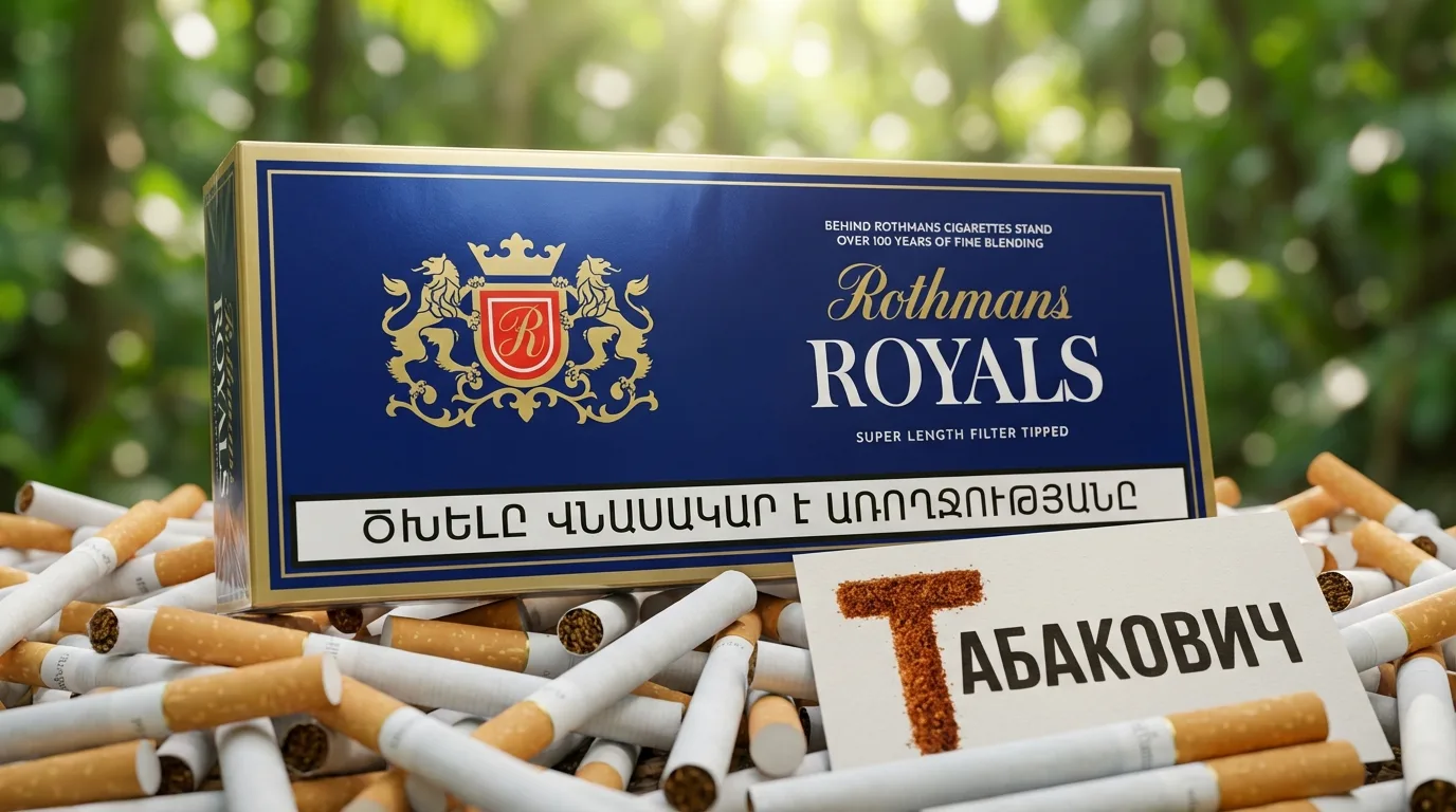 ROTHMANS ROYALS SUPER LENGTH · РОТМАНС РОЯЛС СУПЕР ЛЕНГС — оптом со скидкой
