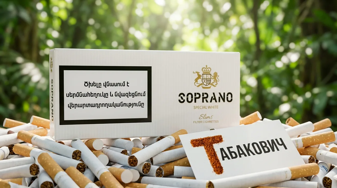 SOPRANO WHITE SLIMS · СОПРАНО БЕЛЫЙ СЛИМС — оптом со скидкой